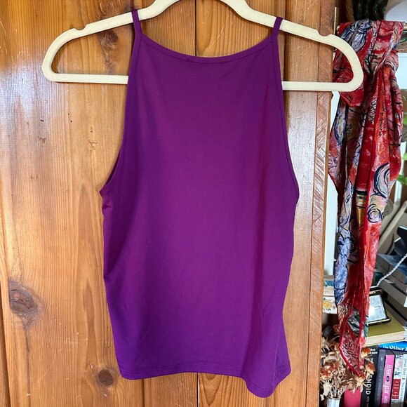 Zara bright purple tank size L - Picture 2 of 3